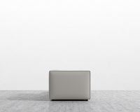 Arya Modular Sofa with Open End - Microfiber Leather - Taupe