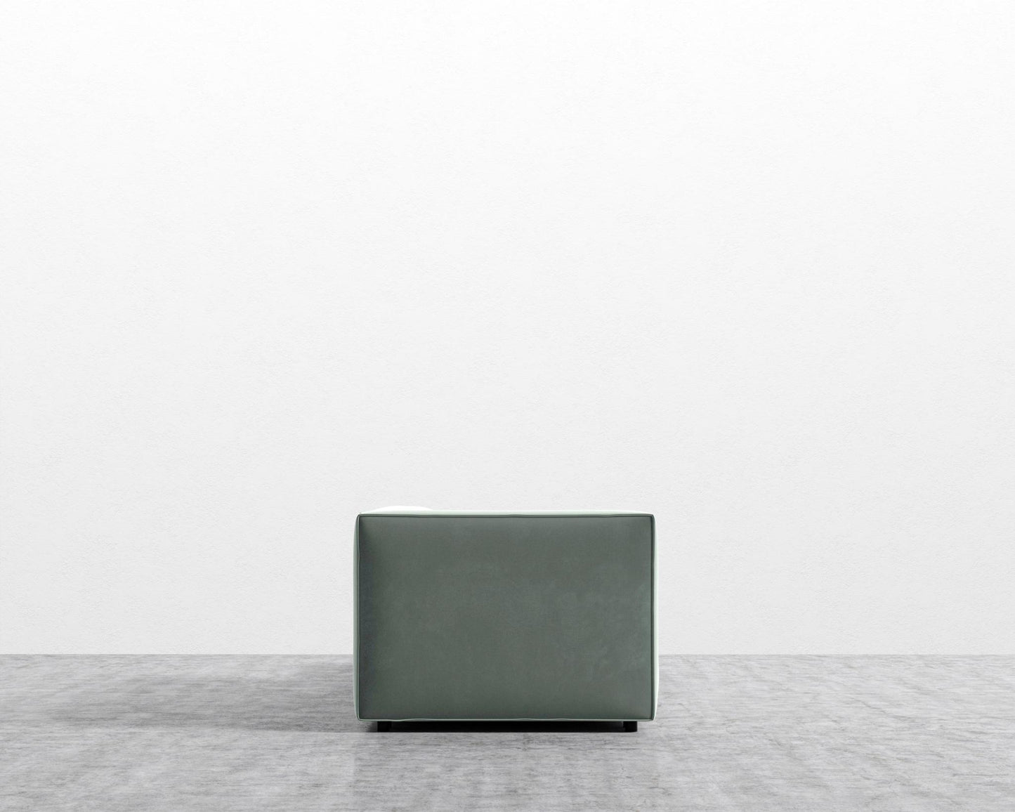 Arya Modular Sofa with Open End - Plush Velvet - Moonstone