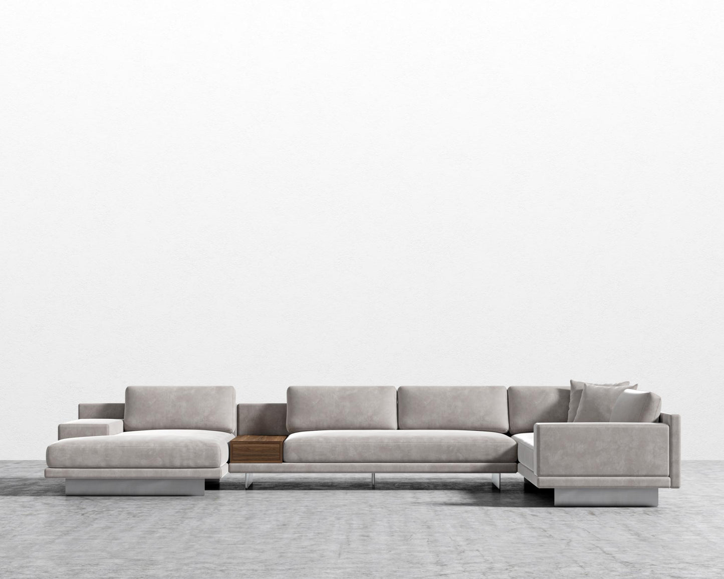 Dresden Modular - Venice Vegan Suede - Chiffon