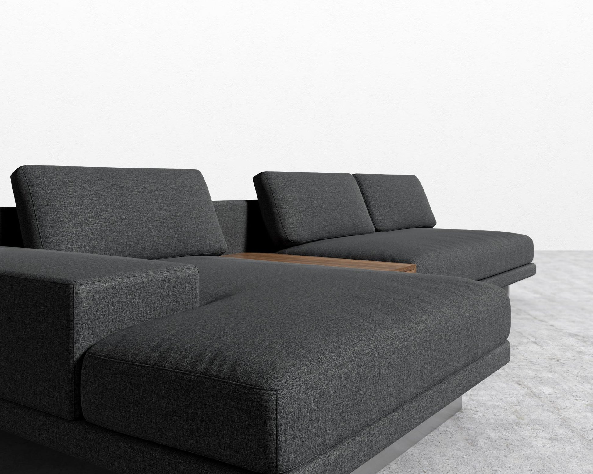 Dresden Sectional Sofa - Modern Felt - Stockholm