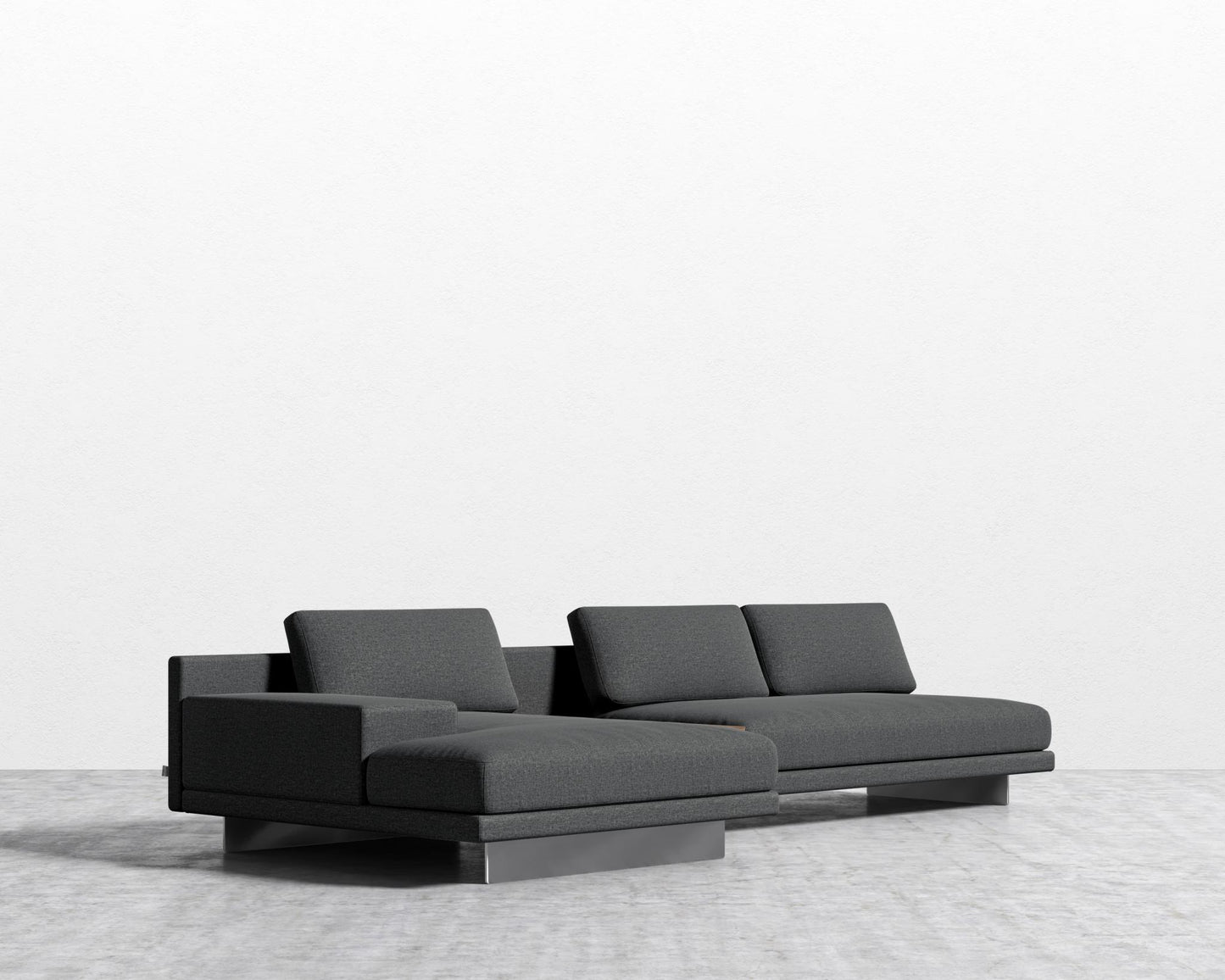 Dresden Sectional Sofa - Modern Felt - Stockholm