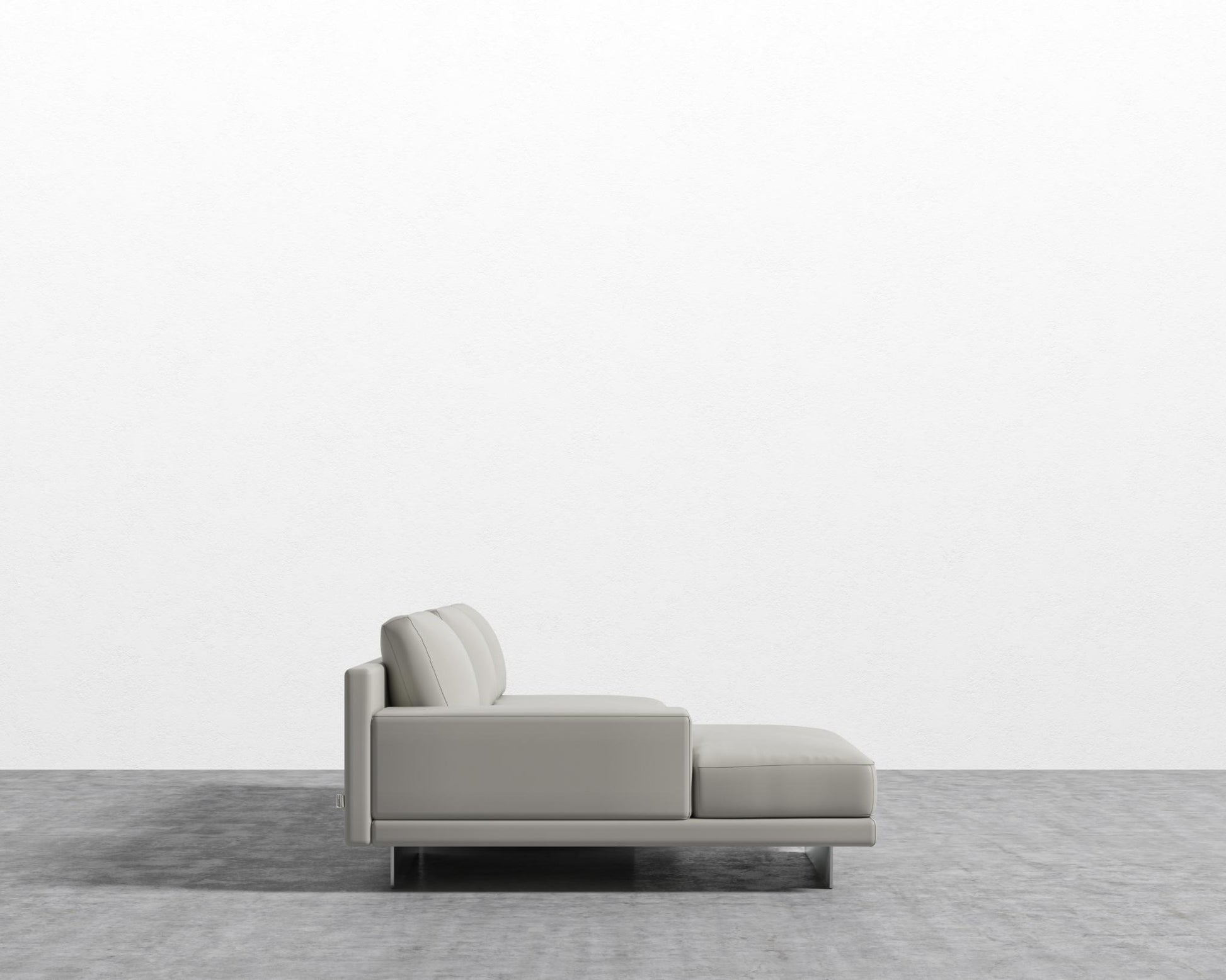 Dresden Sectional Sofa - Microfiber - Trento Taupe