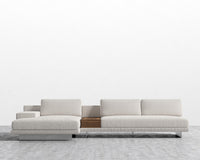 Dresden Sectional Sofa - Chatou Boucle - Pearl