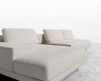 Dresden Sectional Sofa - Chatou Boucle - Pearl