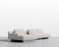Dresden Sectional Sofa - Chatou Boucle - Pearl