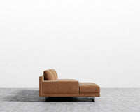 Dresden Sectional Sofa - Venice Vegan Suede - Cider