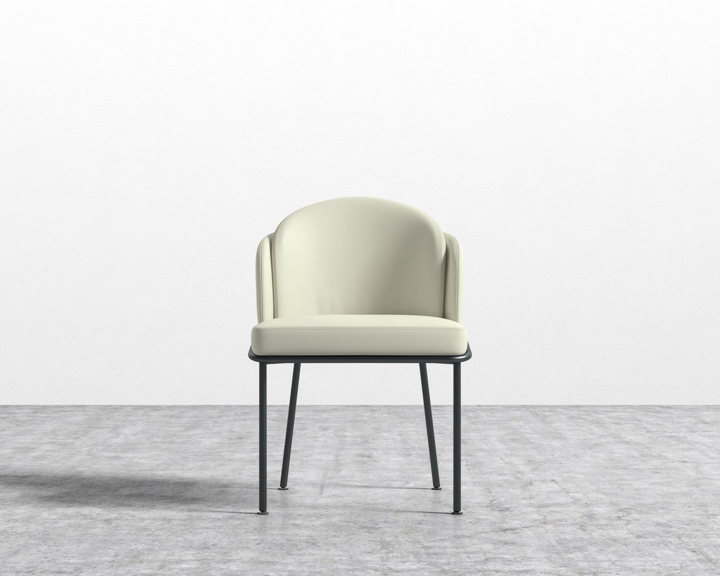 Angelo Chair - PU Leather Monaco Cream
