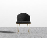 Angelo Dining Chair - Chatou Boucle - Caviar