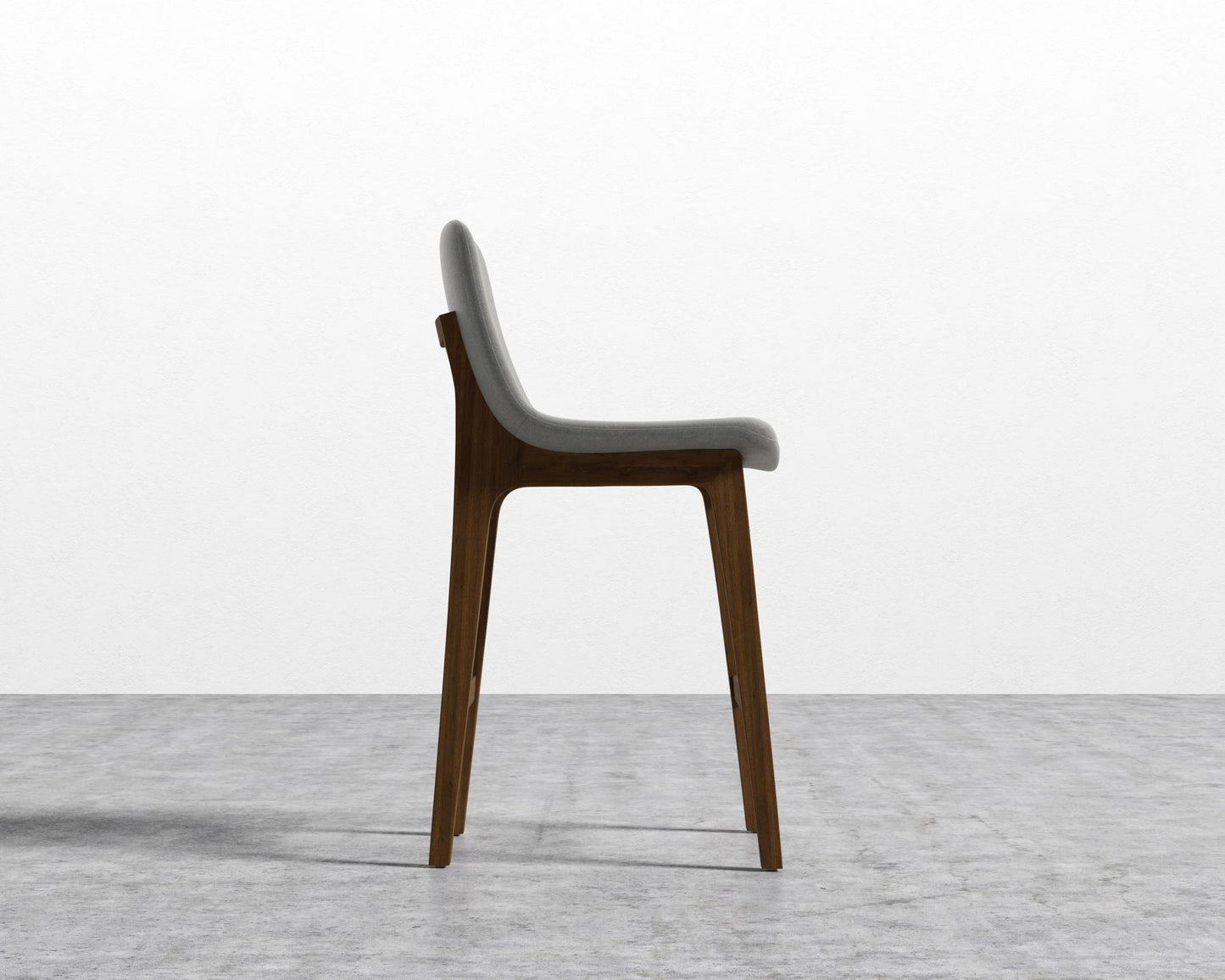 Aubrey Counter Stool - Strato -  Walnut Stain