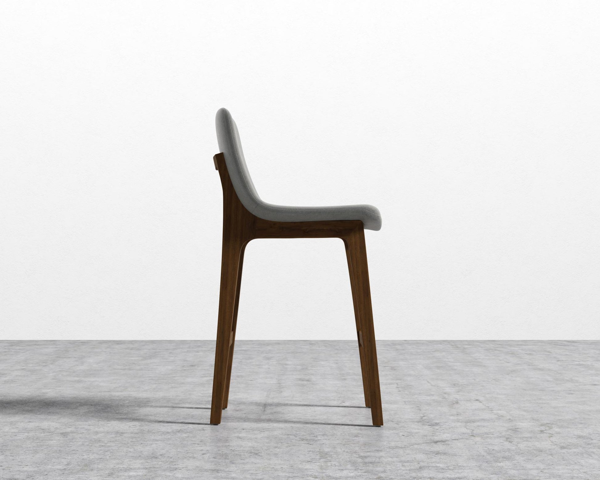 Aubrey Counter Stool - Strato -  Walnut Stain