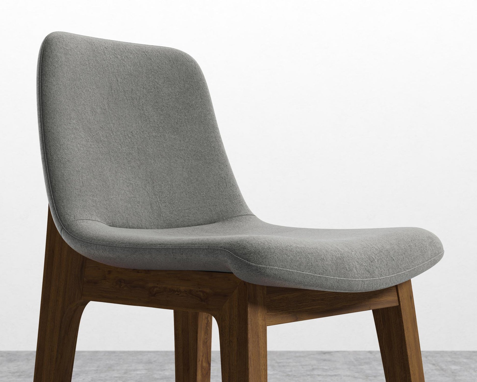 Aubrey Counter Stool - Strato -  Walnut Stain