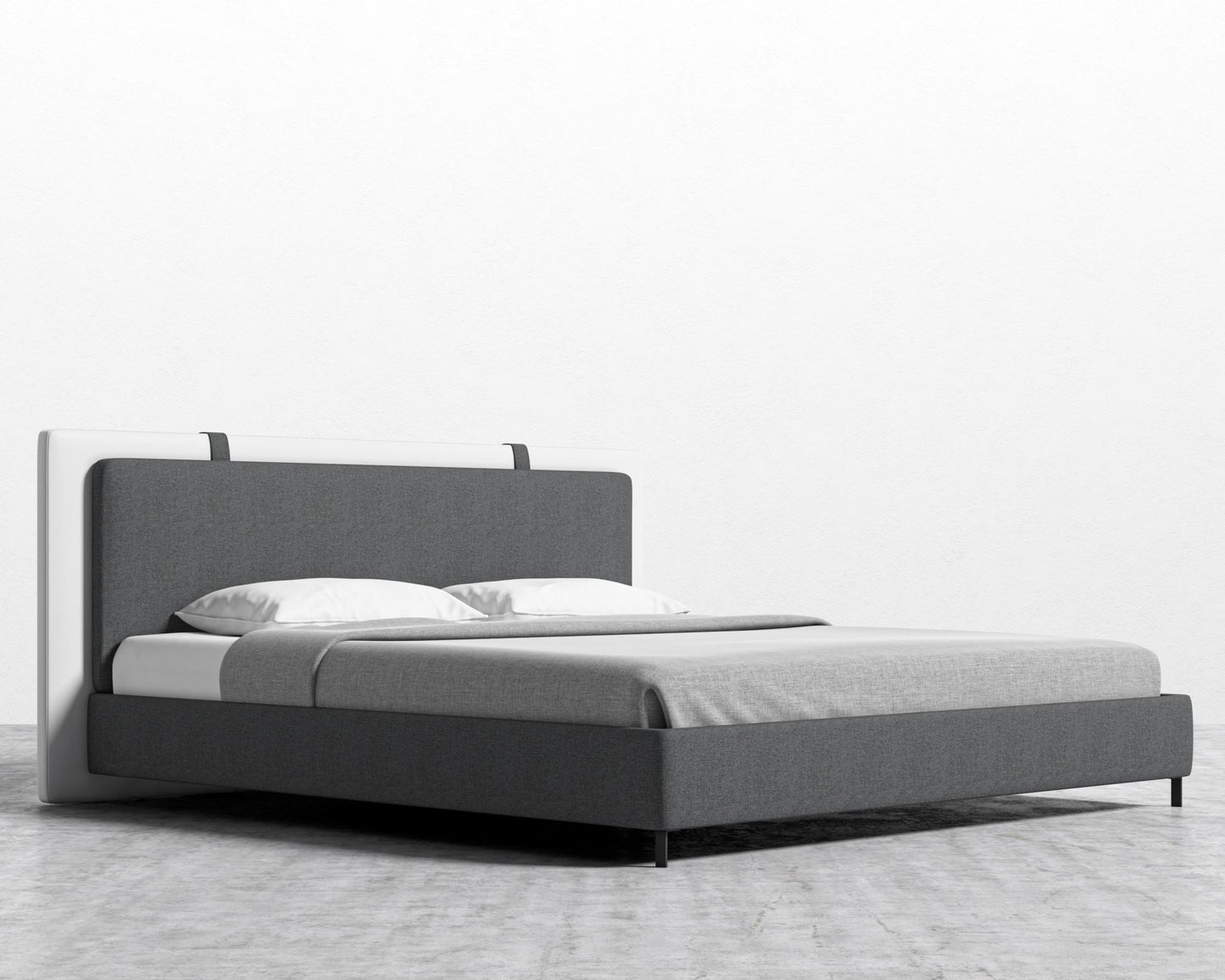 Abigail Bed - King - Modern Felt - Stockholm