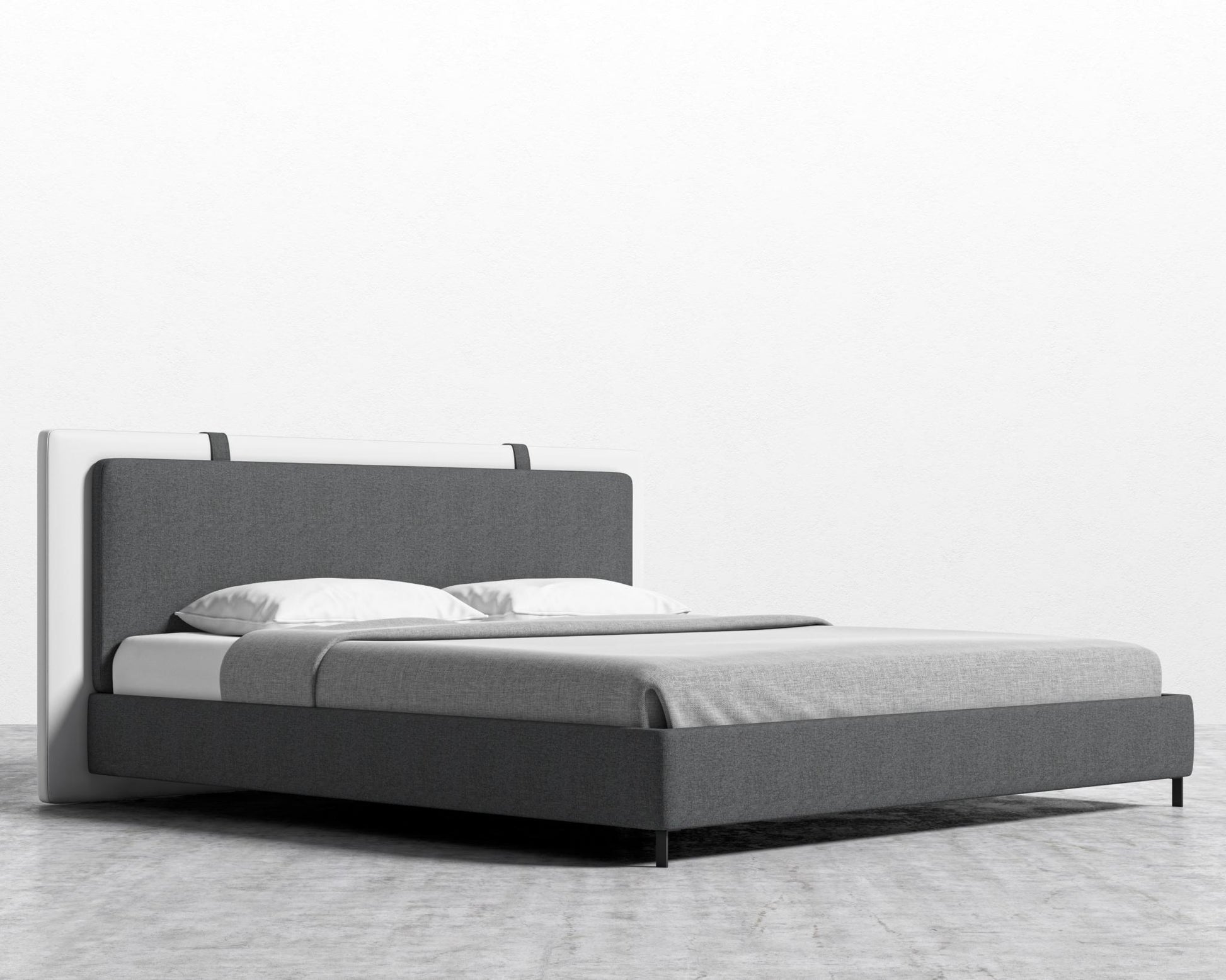 Abigail Bed - King - Modern Felt - Stockholm