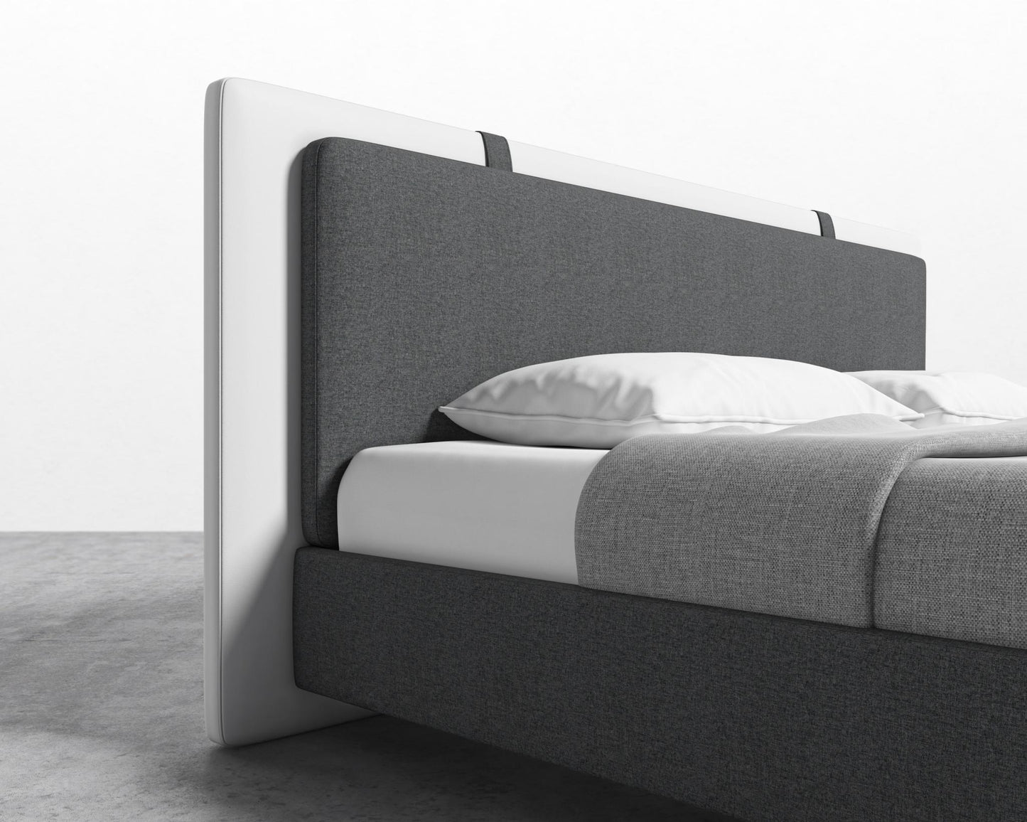 Abigail Bed - King - Modern Felt - Stockholm