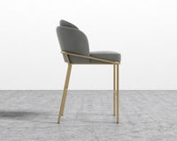 Angelo Counter Stool - Venice Suede - Strato - Brass