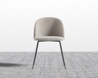 Iris Chair - Venice Vegan Suede - Latte - Black Base