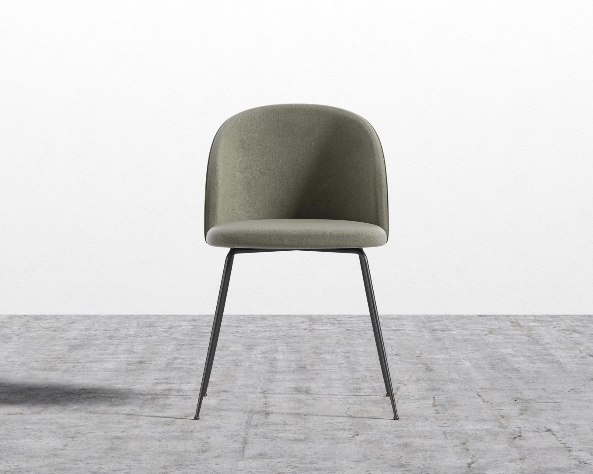 Iris Chair - Venice Vegan Suede - Sage- Black Base