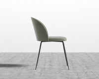 Iris Chair - Venice Vegan Suede - Sage- Black Base