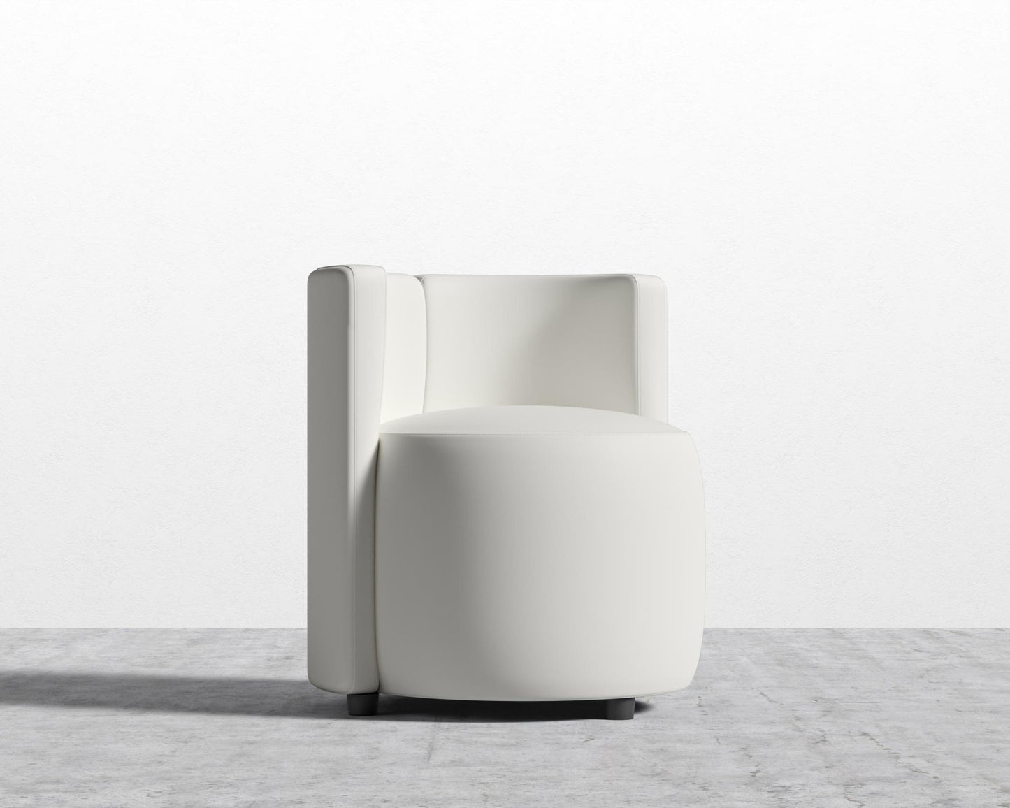 Nova Lounge Chair -  Microfiber Trento - Eggshell