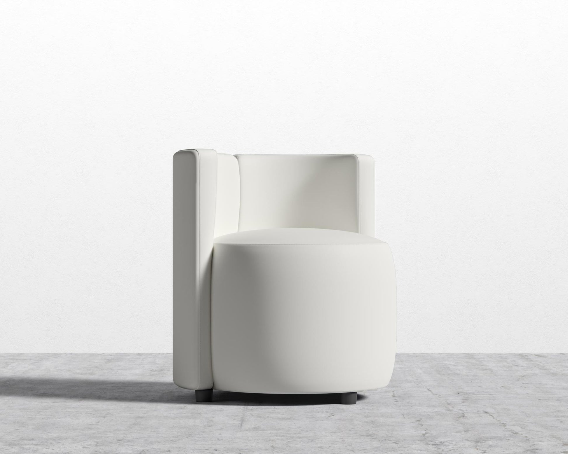 Nova Lounge Chair -  Microfiber Trento - Eggshell