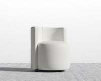 Nova Lounge Chair -  Microfiber Trento - Eggshell