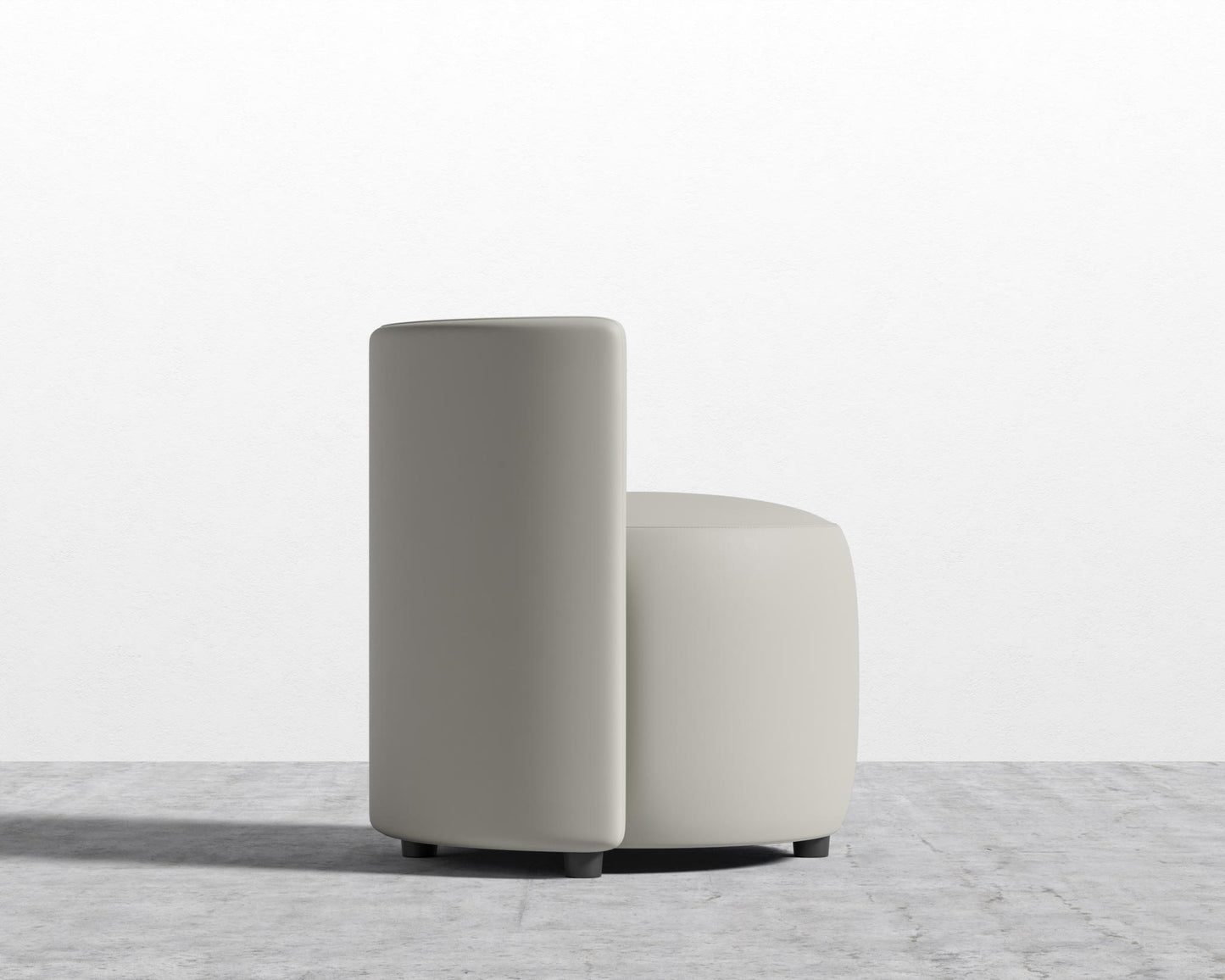 Nova Lounge Chair -  Microfiber Trento - Taupe