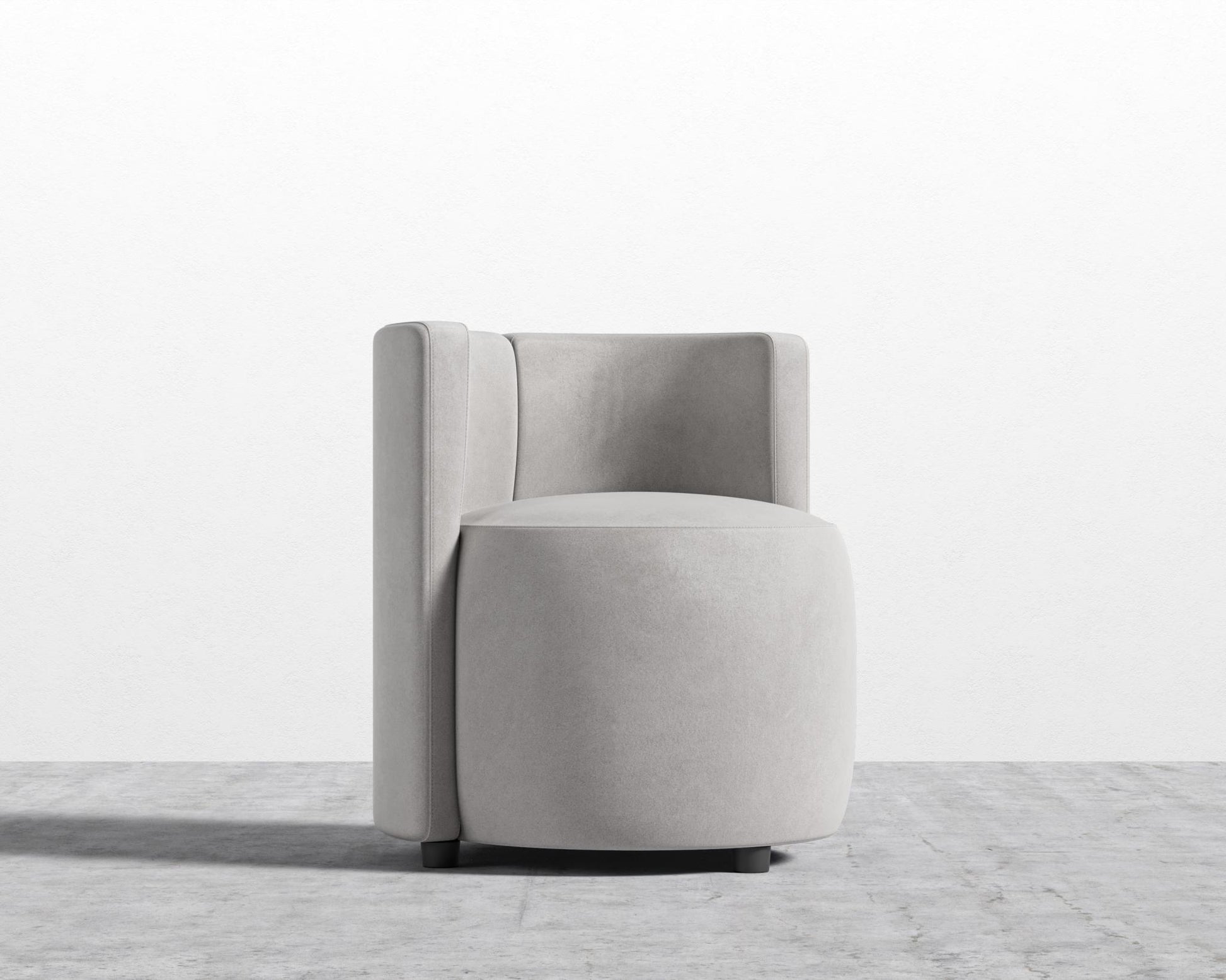 Nova Lounge Chair - Venice Vegan Suede - Chiffon