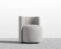 Nova Lounge Chair - Venice Vegan Suede - Chiffon