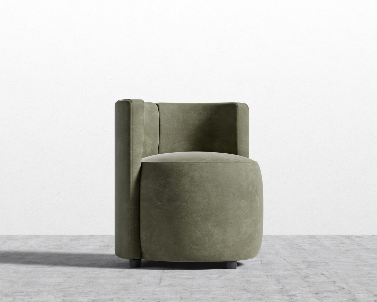 Nova Lounge Chair - Venice Vegan Suede - Sage