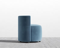 Nova Lounge Chair -  Plush Velvet - Solstice