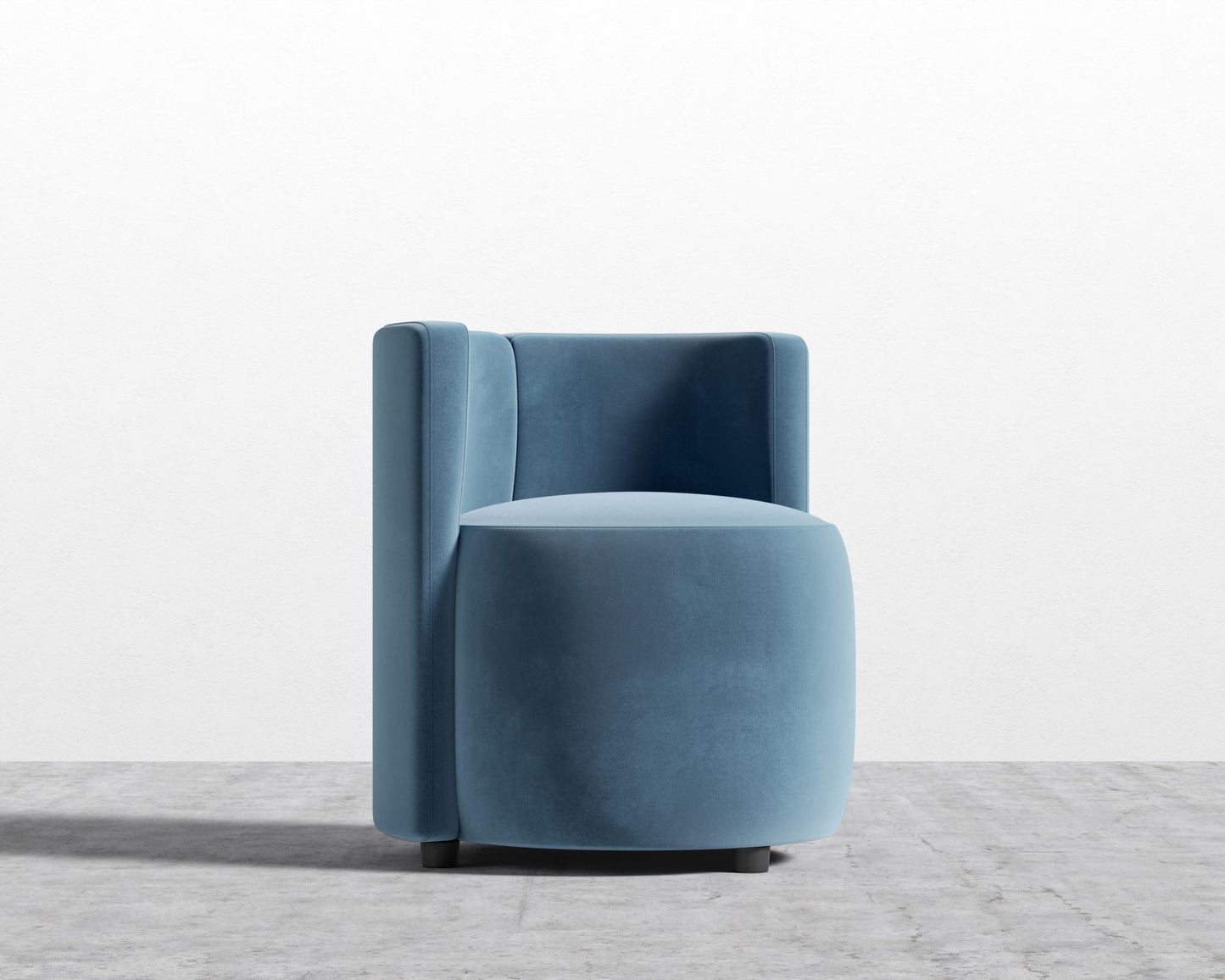 Nova Lounge Chair -  Plush Velvet - Solstice