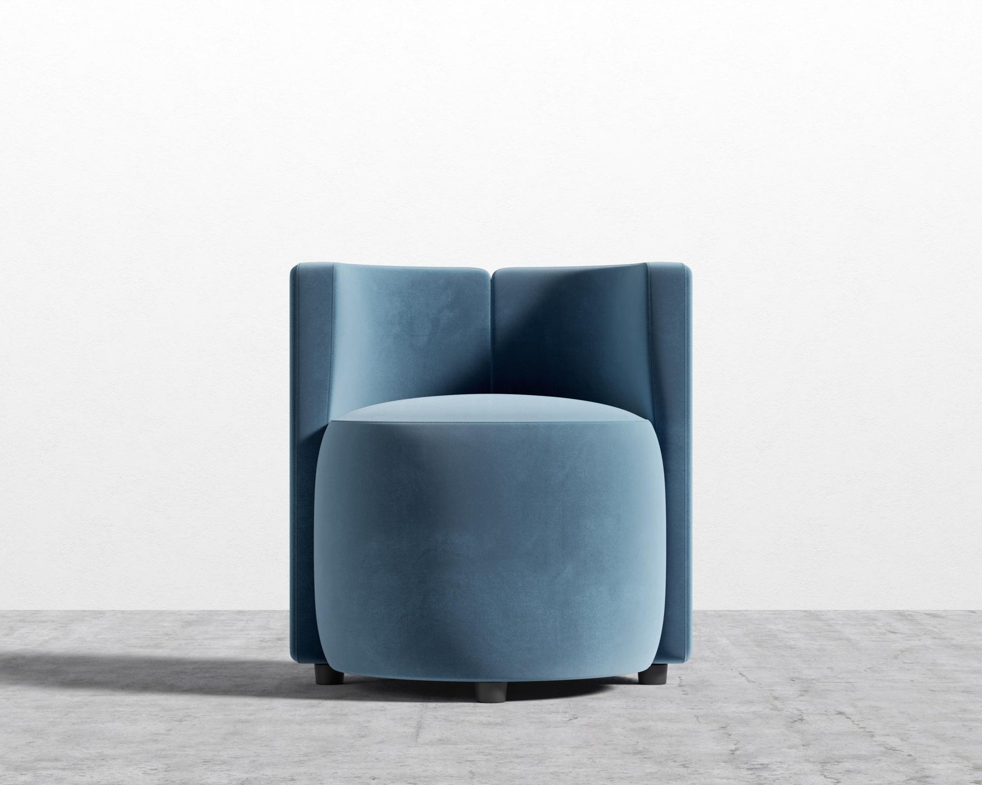 Nova Lounge Chair -  Plush Velvet - Solstice