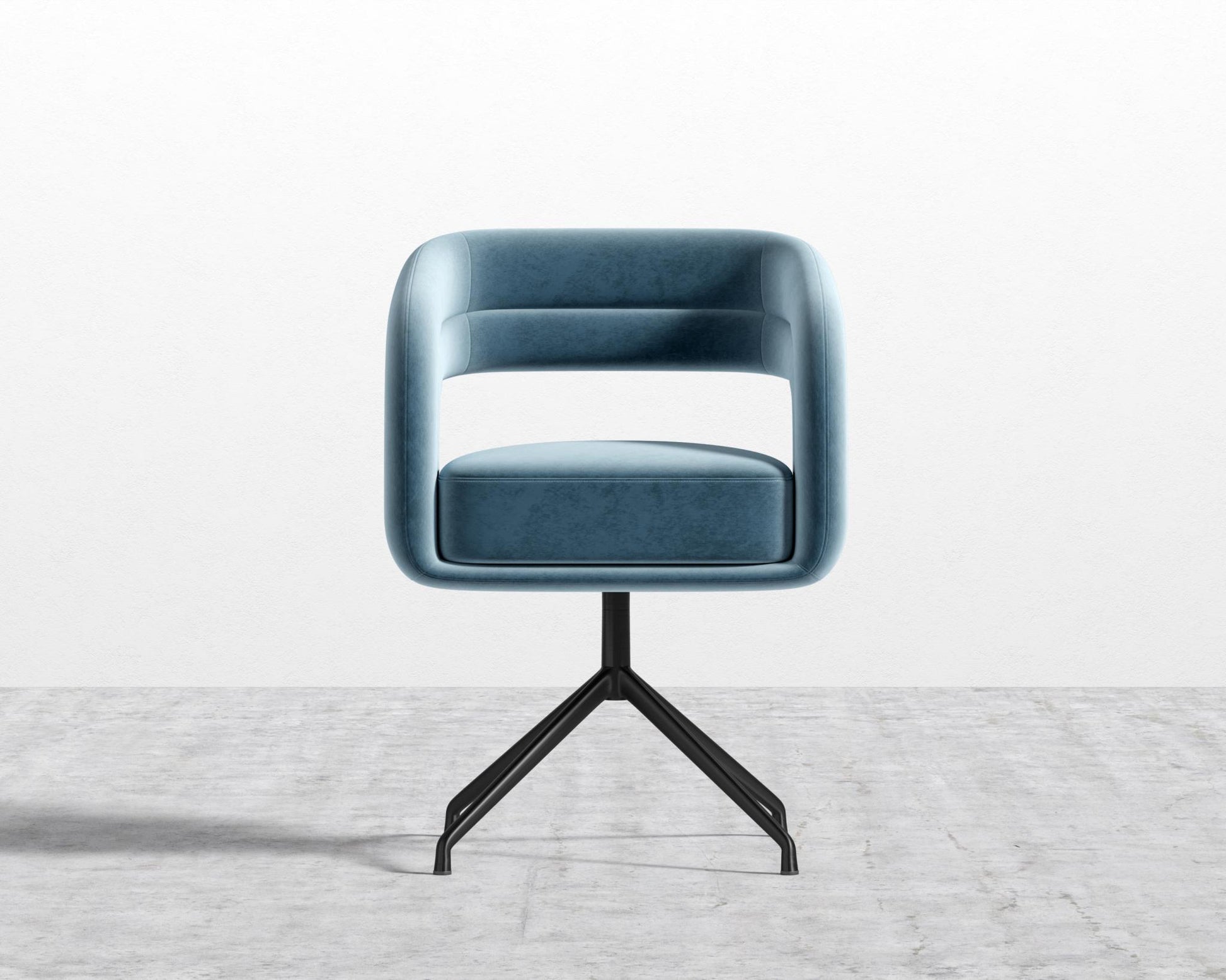 Mia Dining Chair - Vintage Velvet - Solstice