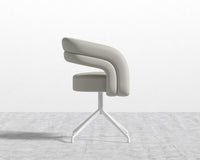 Mia Dining Chair - Microfiber - Trento Taupe