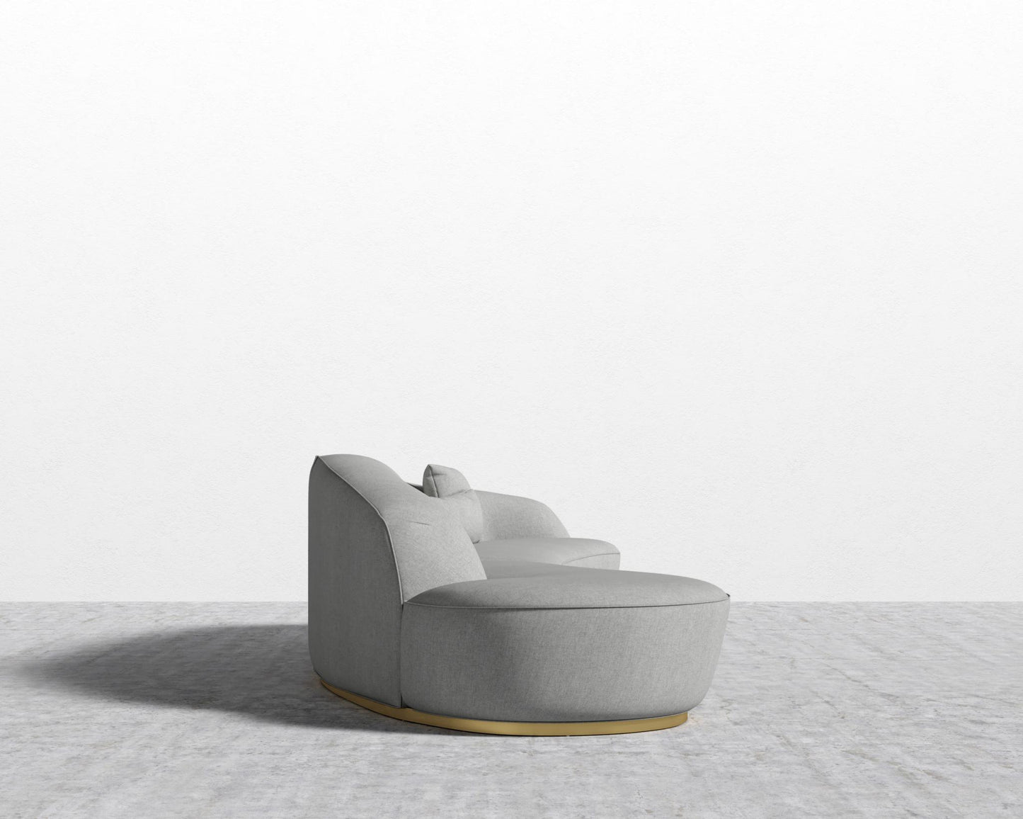 Grand Curved Sectional - Modern Felt - Malmo