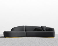 Reya Curved Sectional - Modern Felt - Stockholm