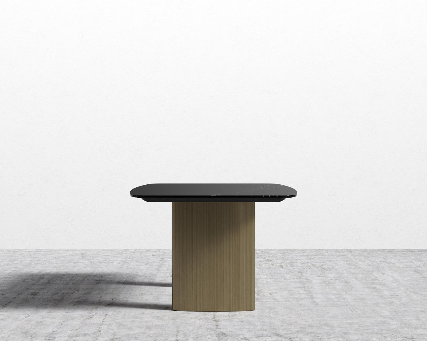 Solana Dining Table - 71" - Black Marble