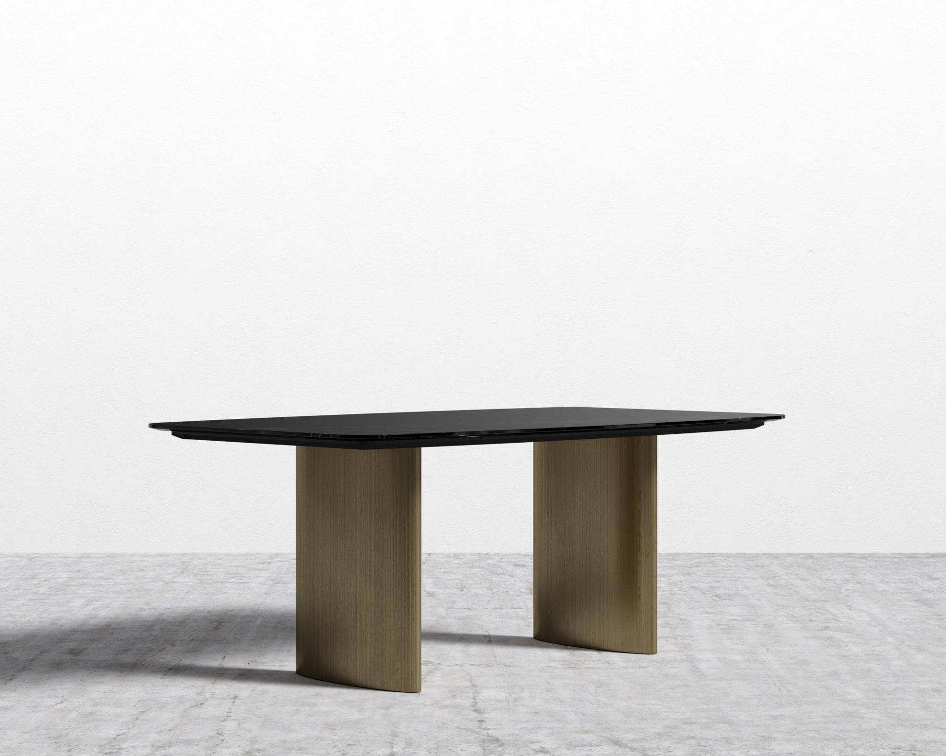 Solana Dining Table - 71" - Black Marble