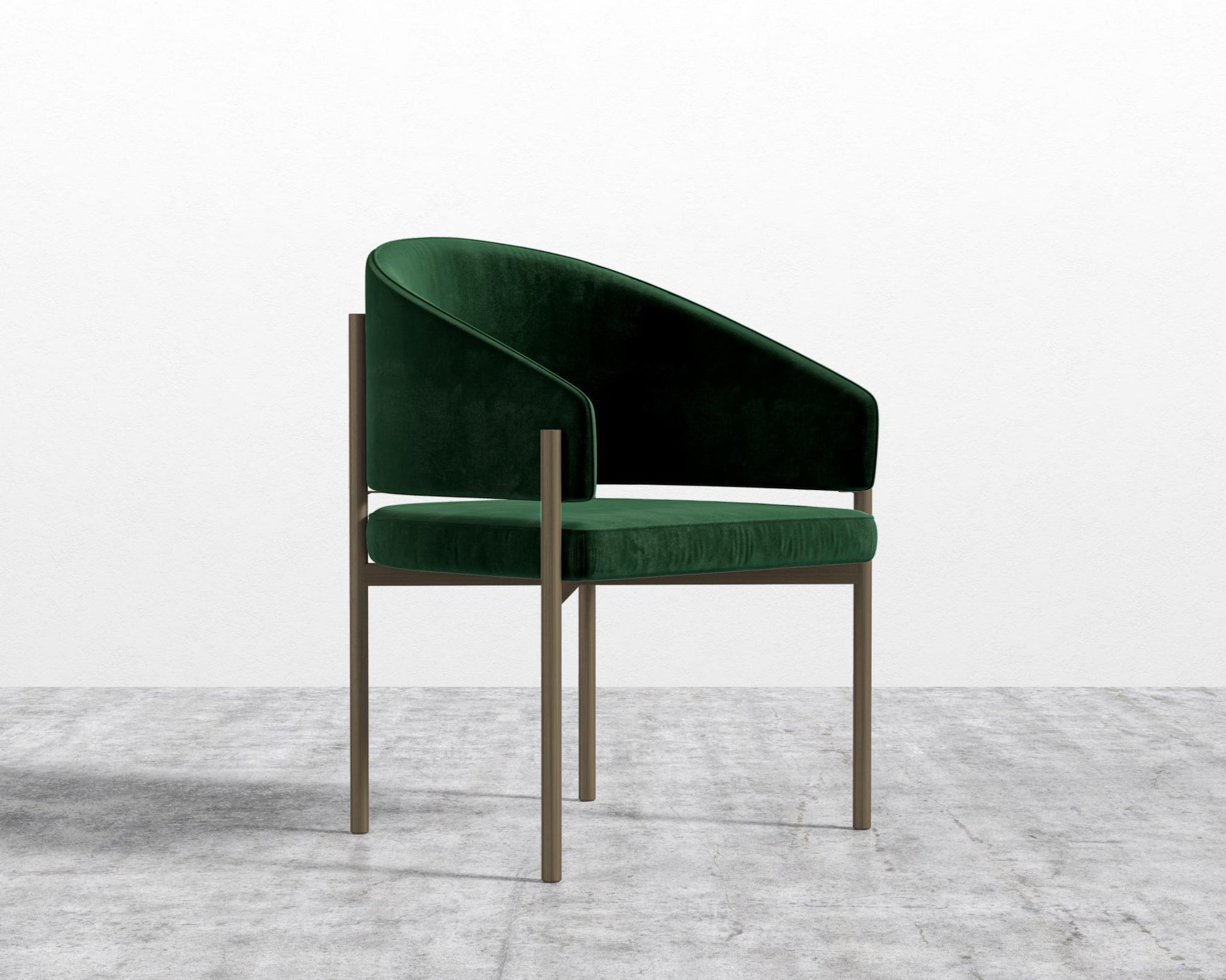 Solana_Dining_Chair_Brass_PlushVelvet_Moss