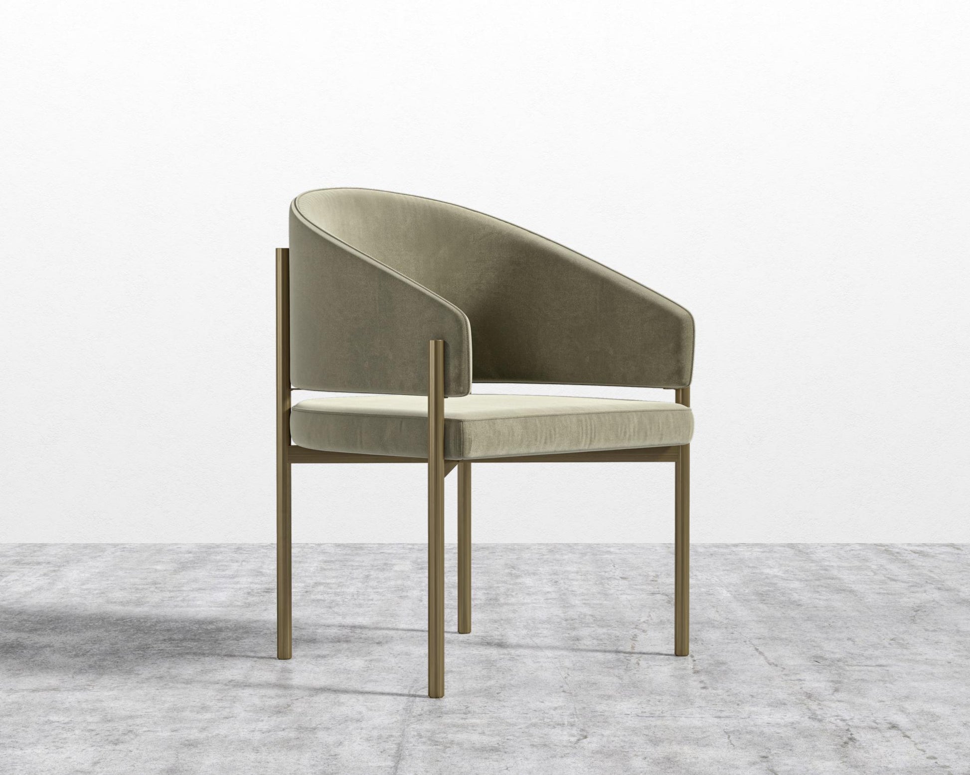 Solana_Dining_Chair_Brass_Plush_Velvet_Olive_Green