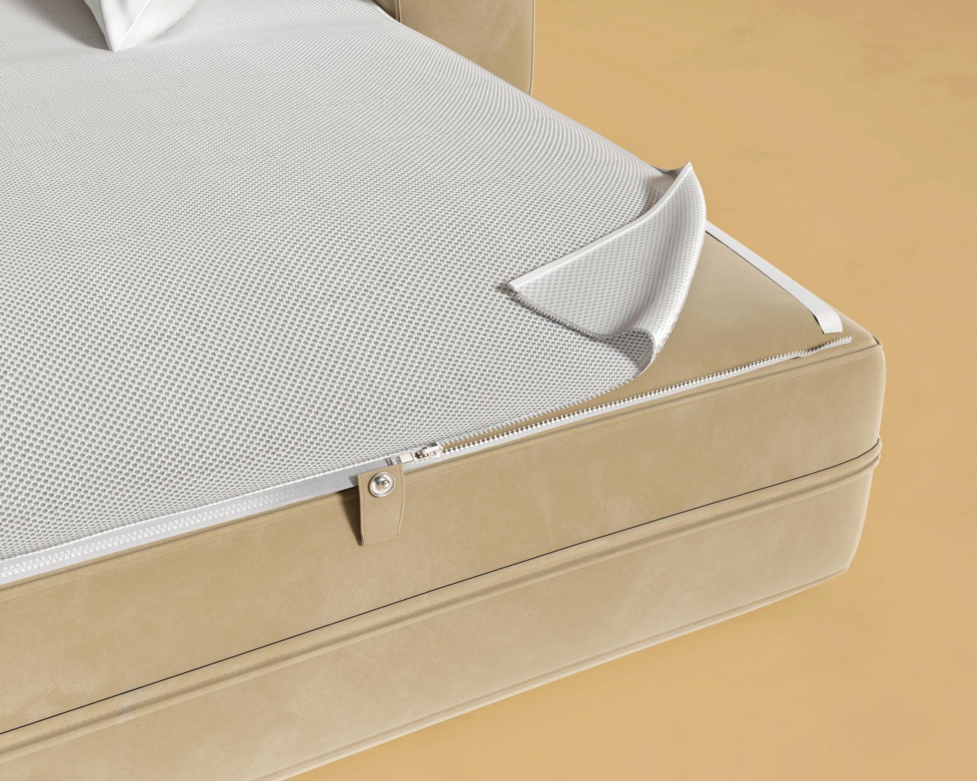 Berlin Sleeper Sofa - Plush Velvet - Dune