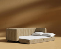 Berlin Sleeper Sofa - Plush Velvet - Dune