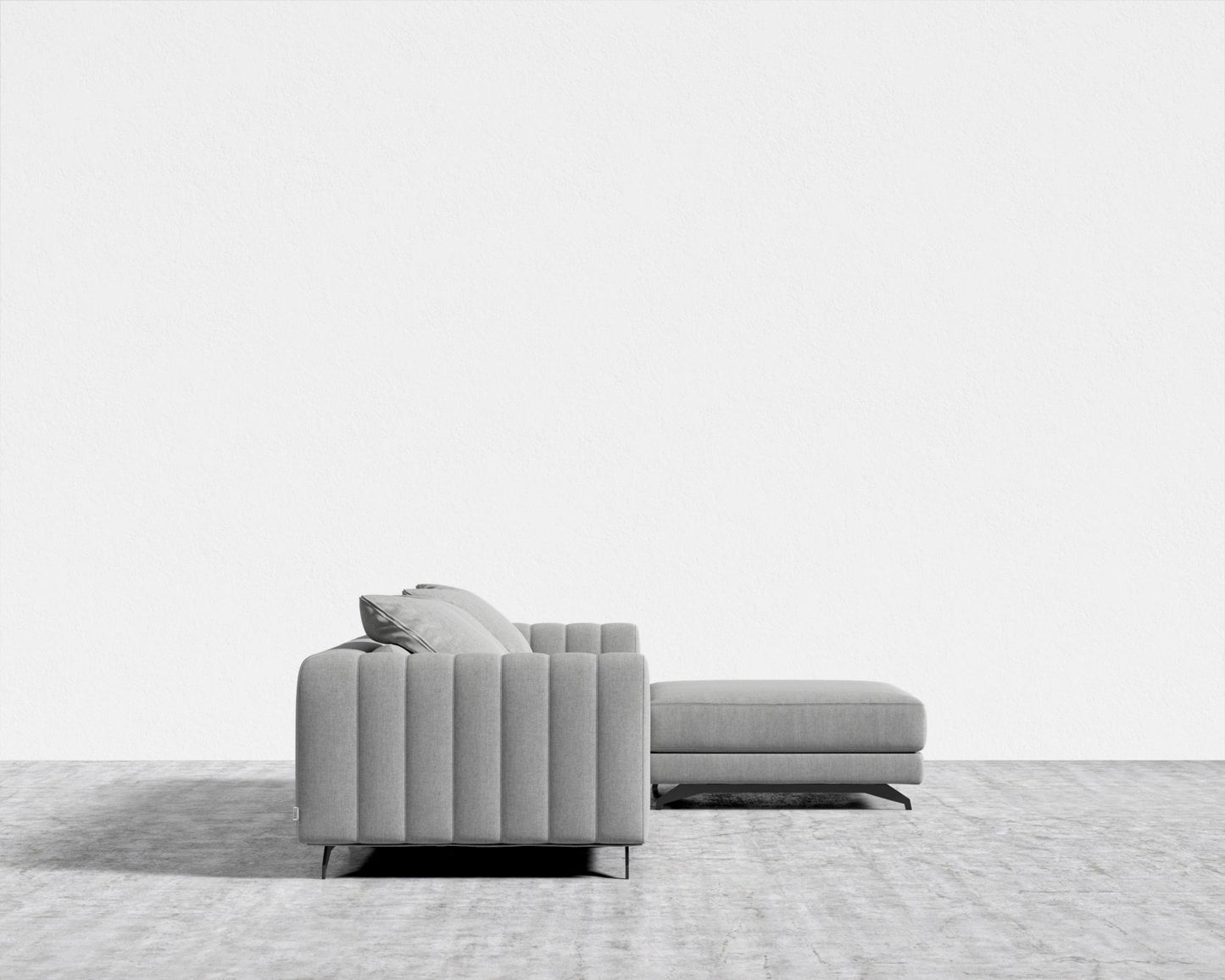 Berlin Sectional Sofa - Modern Felt - Malmo