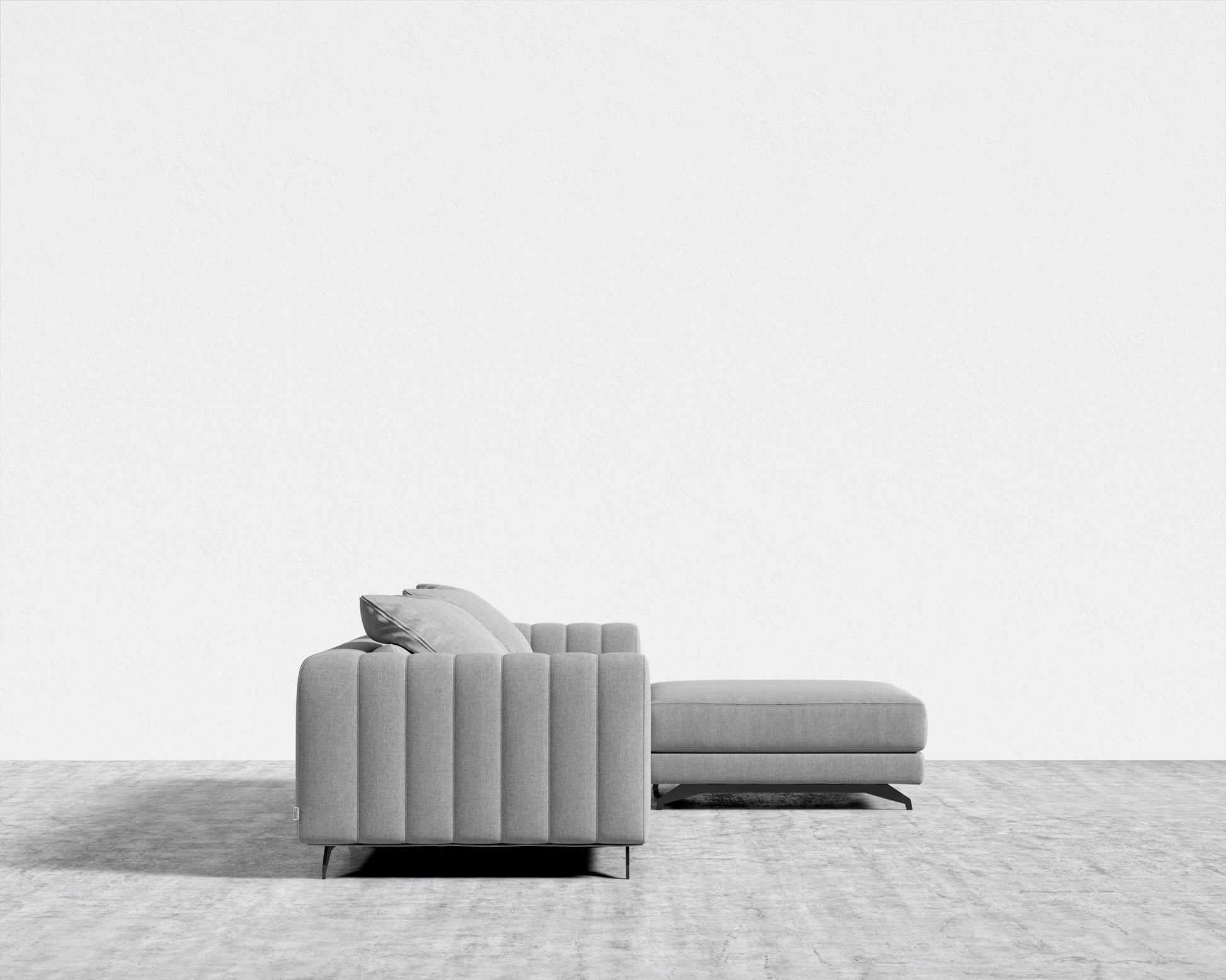 Berlin Sectional Sofa - Modern Felt - Malmo