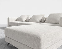 Berlin Sectional Sofa - Chatou Boucle - Pearl