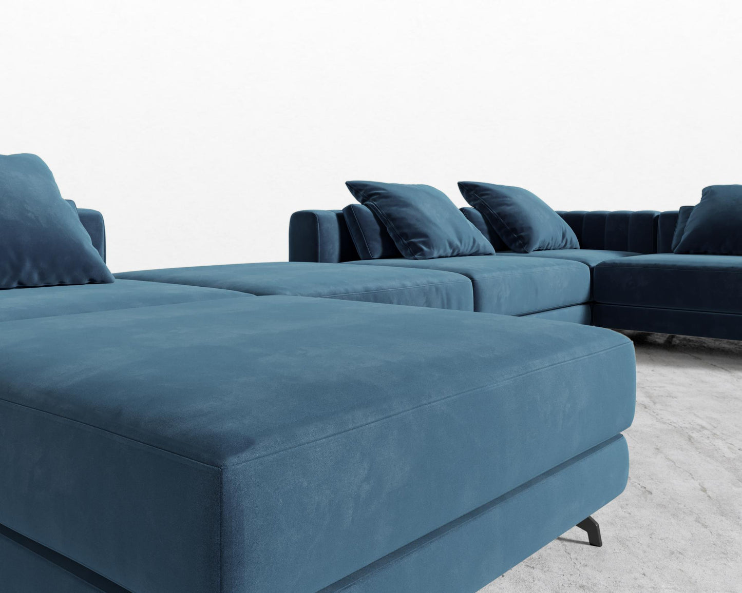 Berlin Modular - Plush Velvet - Cobalt