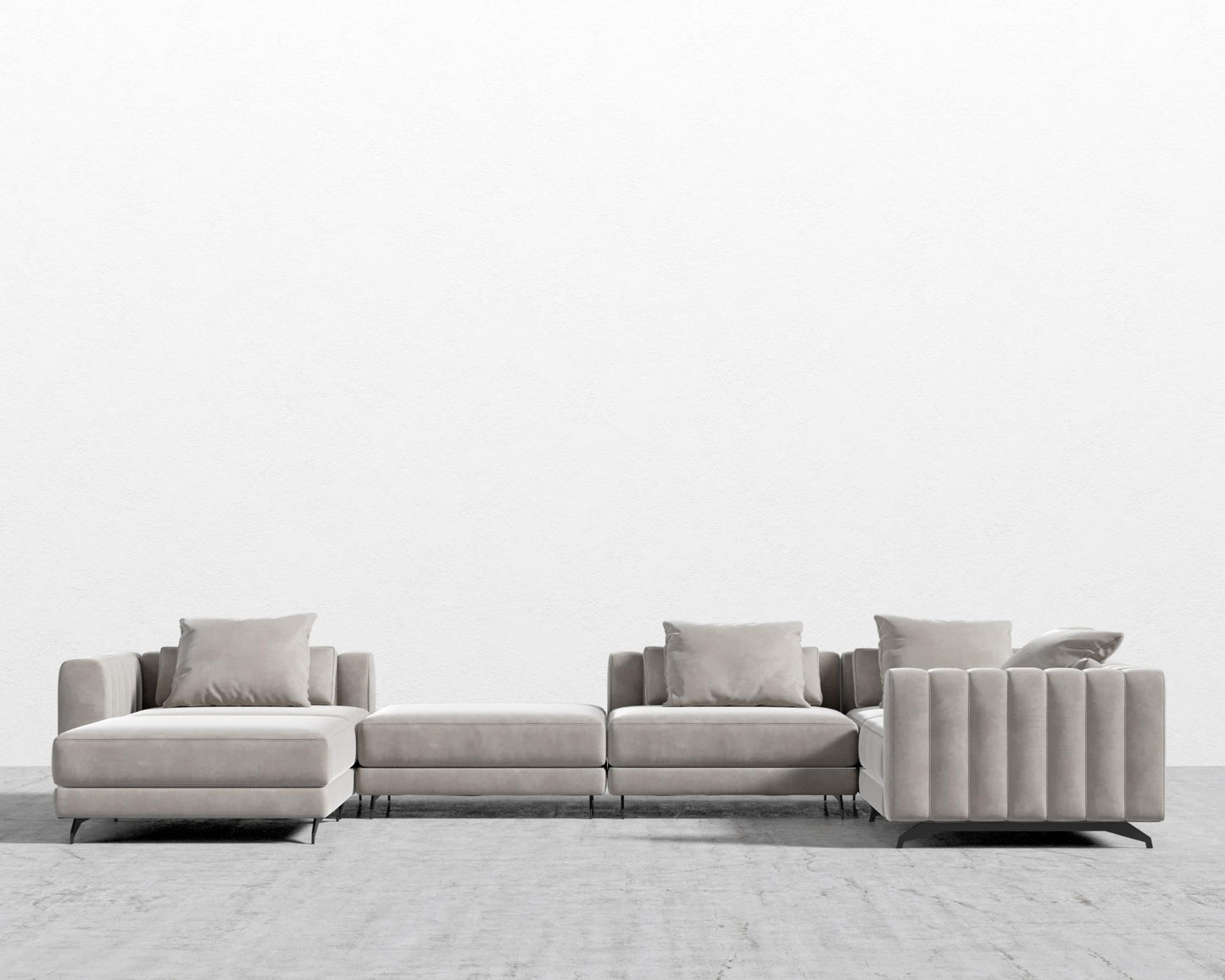 Berlin Modular - Venice Vegan Suede - Chiffon