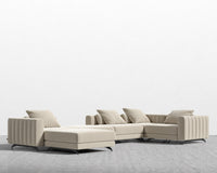 Berlin Modular Sectional - Signature Plush Velvet - Warm Taupe
