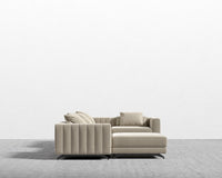 Berlin Modular Sectional - Signature Plush Velvet - Warm Taupe