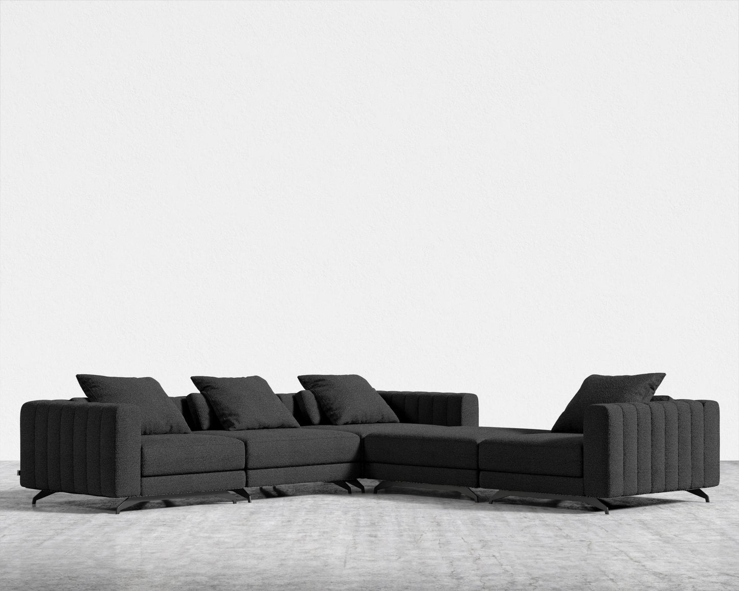 Berlin L-Sectional - Chatou Boucle - Caviar